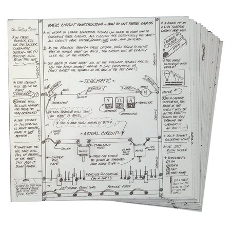 ELECTRONIC SPECIALTIES Hands On-Line Electrical Training Cards 186